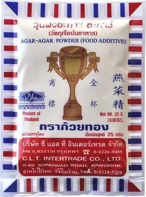 Produktbild von [ 25g ] Agar Agar Pulver von Gold Cup | Thailändisches Agar-Agar Powder | Agaragar