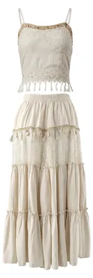 Produktbild von ALEIDA damen 2-teiliges set - weiss, L