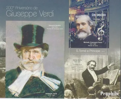 Produktbild von Briefmarken Sao Tome e Principe 2013 Mi Block 854 (kompl. Ausgabe) postfrisch Giuseppe Verdi
