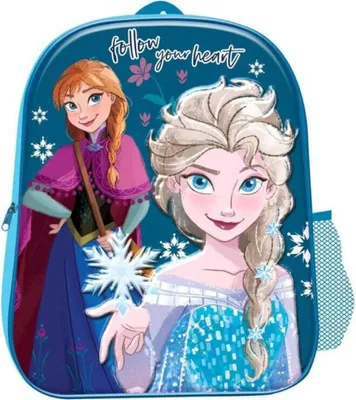 Obrázok produktu pre Frozen Elsa Anna 3D batoh, taška, školský batoh, taška cez rameno