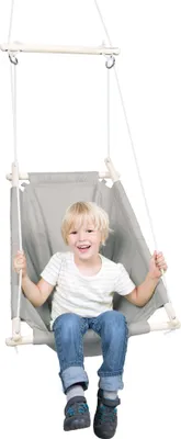 Produktbild von roba Hängesitz, taupe, verstellbar von Schaukelliege zu Schaukelsitz, ab Geburt bis ca. 6 Jahre/30kg