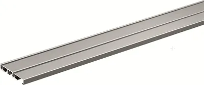 Produktbild von HETTICH SlideLine M 2-bahniges Laufprofil zum Anschrauben im Schraubkanal / zum Ankleben, 4000 mm