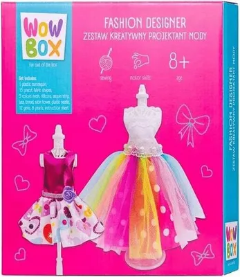 Zdjęcie produktu dla WOW BOX Zestaw kreatywny Projektant mody