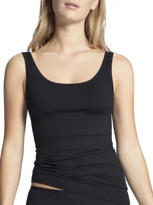 Produktbild von CALIDA Natural Comfort Tank Top Damen schwarz 32-34