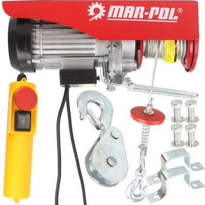 Obrázek produktu pro MAR-POL Elektrický lanový naviják 400/800 230V M80791