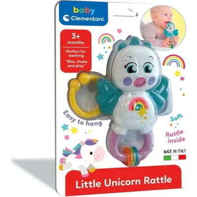 Produktbild von CLEMENTONI BABY Rassel Kleines Einhorn 2in1