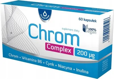 Obrázok produktu pre Chromový komplex, 60 kapsúl