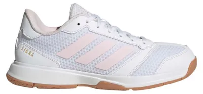 Produktbild von Adidas Ligra 8 Damen Sportschuhe, erhältlich in Braun, Rosa und Weiß, Modell KK2040