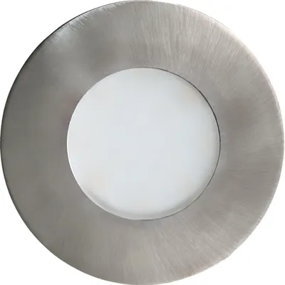 Produktbild von EGLO LED Einbauleuchte Margo, Einbaulampe aus Aluguss, Edelstahl und Glas, Farbe: Silber, weiß, Ø: 8,4 cm, IP65