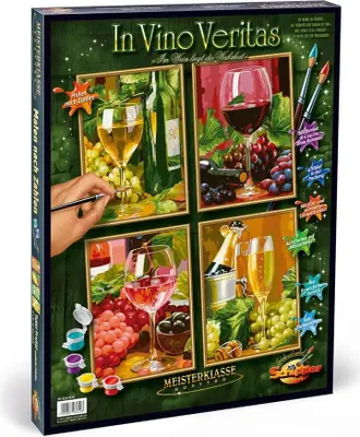 Produktbild von Noris Spiele Malen nach Zahlen - In Vino Veritas (Quattro); 609340610