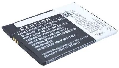 Produktbild von Akku für Zopo BT55T Li-Pol 3,8 Volt 2700 mAh schwarz.
