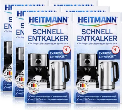 Produktbild von Heitmann Schnell-Entkalker 2x15g - Natürlicher Universalentkalker (3er Pack)