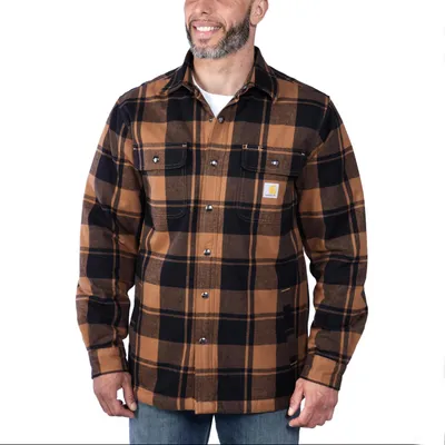 Produktbild von Carhartt Arbeitsjacke flannel shirt Braun XL