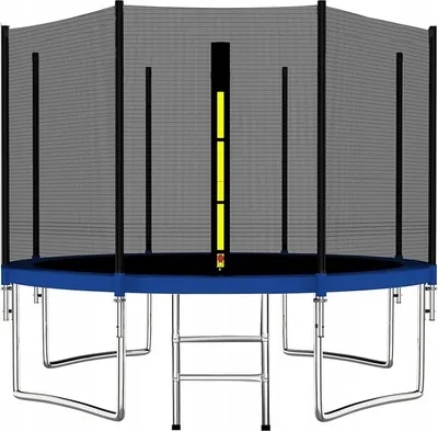 Produktbild von Außennetz für Trampolin 366 cm (12ft), Sicherheitsnetz für Trampolin 8 Pfosten, Höhe: 180 cm, Fallschutznetz, Kinderschutz, Ersatznetz