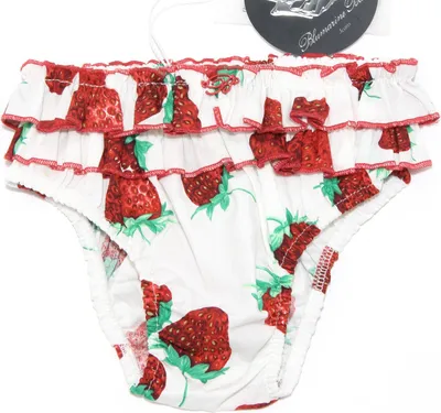 Produktbild von 6277H slip mare bimba BLUMARINE JEANS BABY cotone kostüm badeanzug briefs kinder