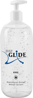 Zdjęcie produktu dla Just Glide Anal żel nawilżający na bazie wody 500ml, formuła wegańska