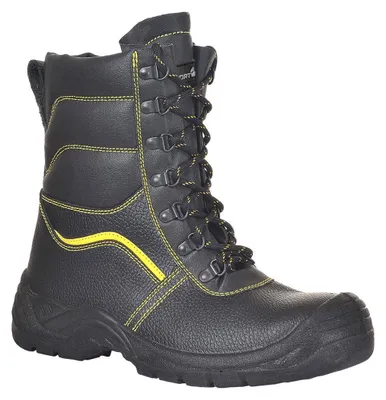 Produktbild von Portwest FW05 Steelite Fellgefütterter Sicherheitsstiefel S3 CI Black Gr. 46