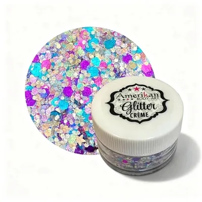 Produktbild von Amerikanische Body Art Glitzercreme 15 g Galaxy