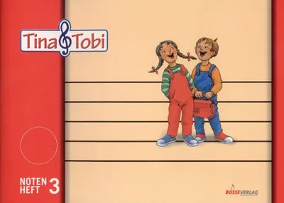 Produktbild von Tina und Tobi. Notenschreibheft 3. Halbjahr. Zur Musikfibel