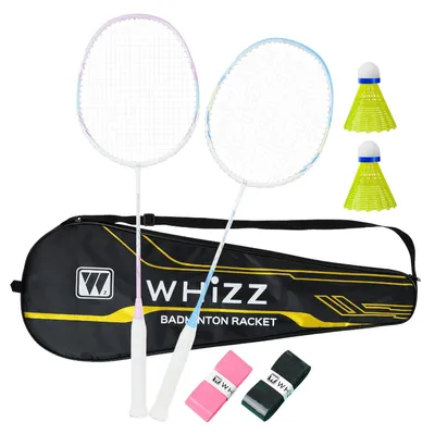 Produktbild von Leichtes Badminton-Schläger-Set mit Tasche