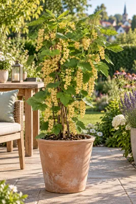 Produktbild von Weiße Johannisbeere Witte Hollander 30–35 cm – Ribes rubrum, winterharter Beerenstrauch für Garten und Kübel