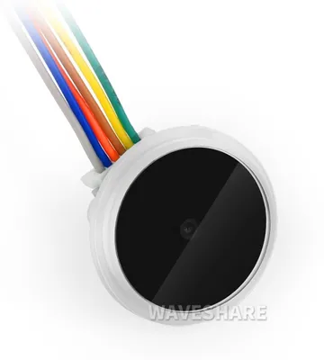 Produktbild von WaveShare Round 2D Codes Scanner Module Barcode/QR Code Reader with LED Indicator