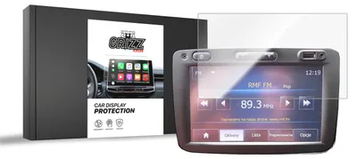Produktbild von Keramische Autodisplayfolie für Renault Captur (2013-2019), Grizz Protector