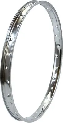 Immagine prodotto di Cerchio cromato 1.20x17 pollici (28 fori) (a scatola) per Piaggio Ciao Bravo Boxer Si