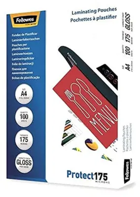 Immagine prodotto di Laminazione con pellicola A4 da 175 micron, confezione da 100