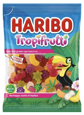 Produktbild von Haribo Halal Tropifrutti 100g