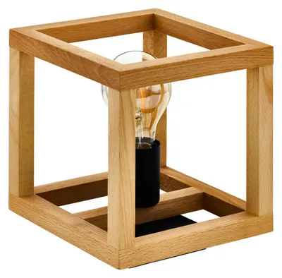 Productafbeelding van Houten tafellamp Blackcrown 1