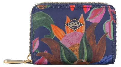 Produktbild von Oilily Kartenetui Belle Botanique Zahida Credit Card Wallet Peacoat dunkelblau