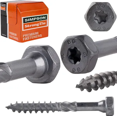 Obrázok produktu pre Skrutky pre tesárske spoje SSH 10,0x80mm