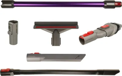 Produktbild von vhbw 6-tlg. Zubehör-Set kompatibel mit Dyson V8 Animal + (Generation 2021), Absolute, Absolute Extra, Absolute +, Absolute Pro, Animal + Staubsauger