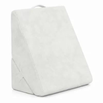 Zdjęcie produktu dla COSTWAY 7 w 1 ortopedyczna poduszka klinowa, poduszka do spania z pianki z pamięcią kształtu, poduszka pod głowę ze zdejmowanym pokrowcem, poduszka do czytania z uchwytem i zapięciem na rzep, poduszka relaksacyjna, poduszka pod kark, poduszka pod plecy (biała)