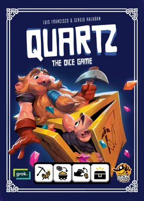 Obrázek produktu pro Asmodee Quartz: The Dice Game, Stolní hra, 10 rok/roky, 30 min