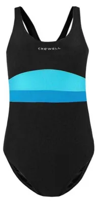 Produktbild von Crowell - "Swan" Badeanzug für Kinder PP10805 (134) (Schwarz/Blau)