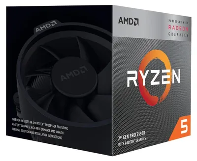 Produktbild von AMD Ryzen 5 3400G Prozessor 3,7 GHz 4 MB L3 Box