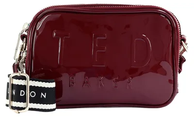 Immagine prodotto di Ted Baker borsa a tracolla Lauli Webbing Detail Small Camera Bag Oxblood rosso scuro