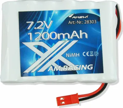 Produktbild von Amewi NiMH Akku Pack 7,2V 1200mAh BEC Stecker