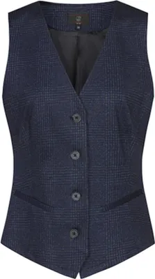 Produktbild von GREIFF Greiff Damen-Jerseyweste RF 1722-2120-21 Gr. 50 glencheck blau