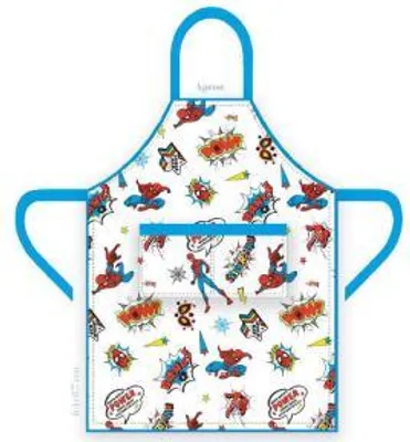 Obrázek produktu pro Kuchyňská sada Spiderman pro děti – zástěra a čepice