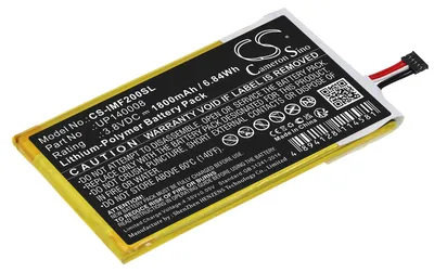 Image de TECHTEK Batterie compatible avec [Infocus] M2 remplace UP140008
