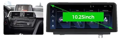 Productafbeelding van Automatisch multimediadisplay, touchscreen, draadloze connectiviteit, NBT-10.25-3-4 serie