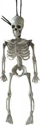 Produktbild von Skelett Hängedeko 18cm für Halloween