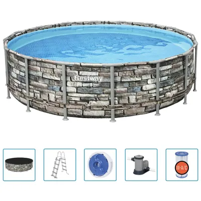 Immagine prodotto di Set piscina Bestway Power Steel 488x122 cm