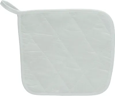 Produktbild von Baumwollartikel, Topflappen, weiß, 105 g/m²