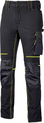 Produktbild von U-Power Bundhose Atom, Farbe:black carbon, Größe:XS