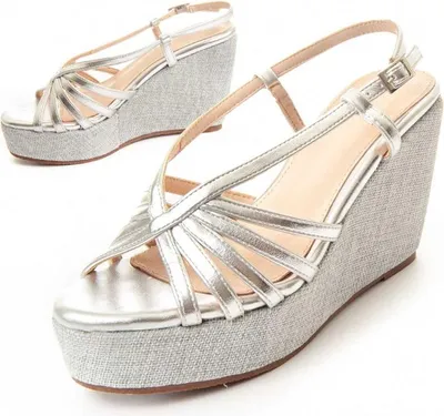 Produktbild von Montevita Keilsandalen Wesparto5 Silber
