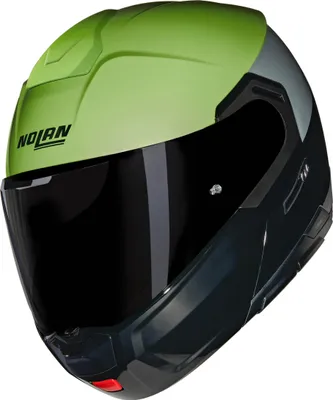 Produktbild von Modular Helm NOLAN N90-3 Speciale 341 Impulsgrün Mattschwarz größe M